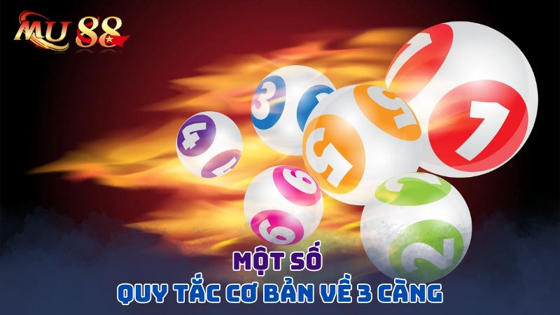 Một số quy tắc cơ bản về 3 càng